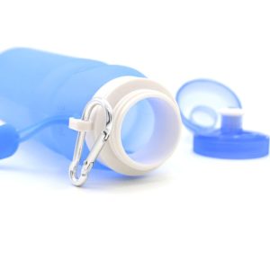 Sulankstoma silikonine gertuve sportui anga